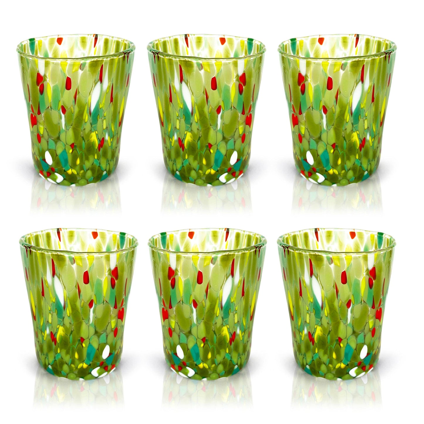 Gobelets Colombina – Verre Soufflé Murano