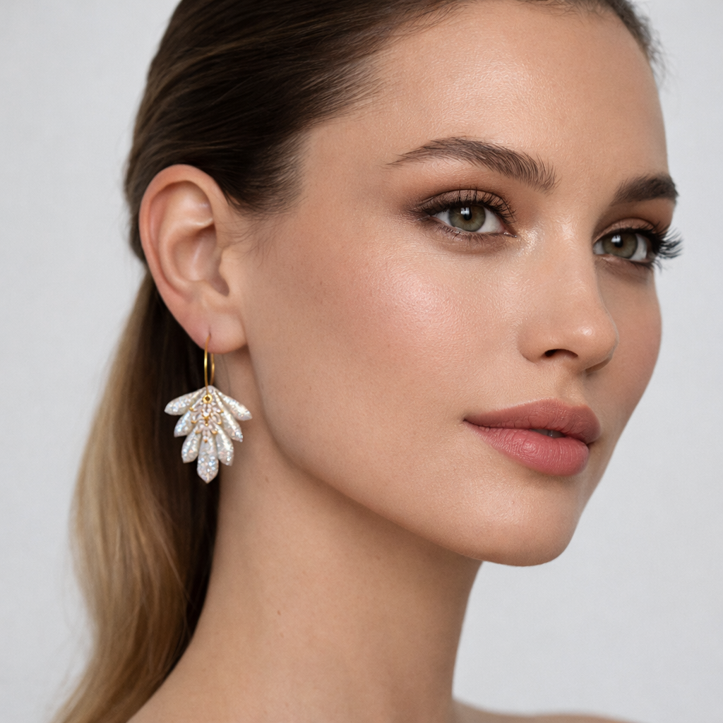 Saphira – Boucles Zircons Holographiques