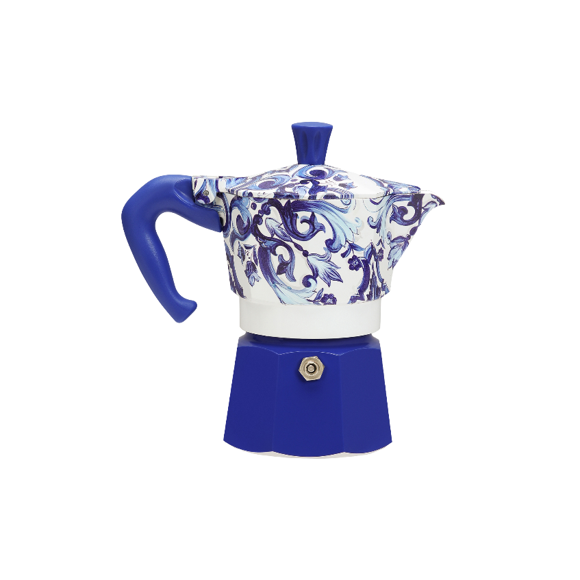 Bialetti X Dolce&Gabbana Moka Express Méditerranée bleue