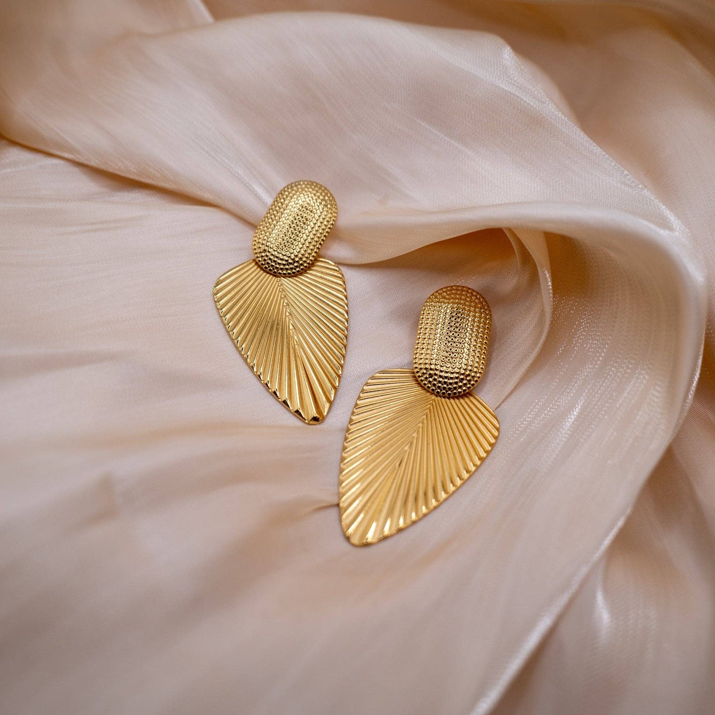 Boucles d'oreilles en or 18 carats