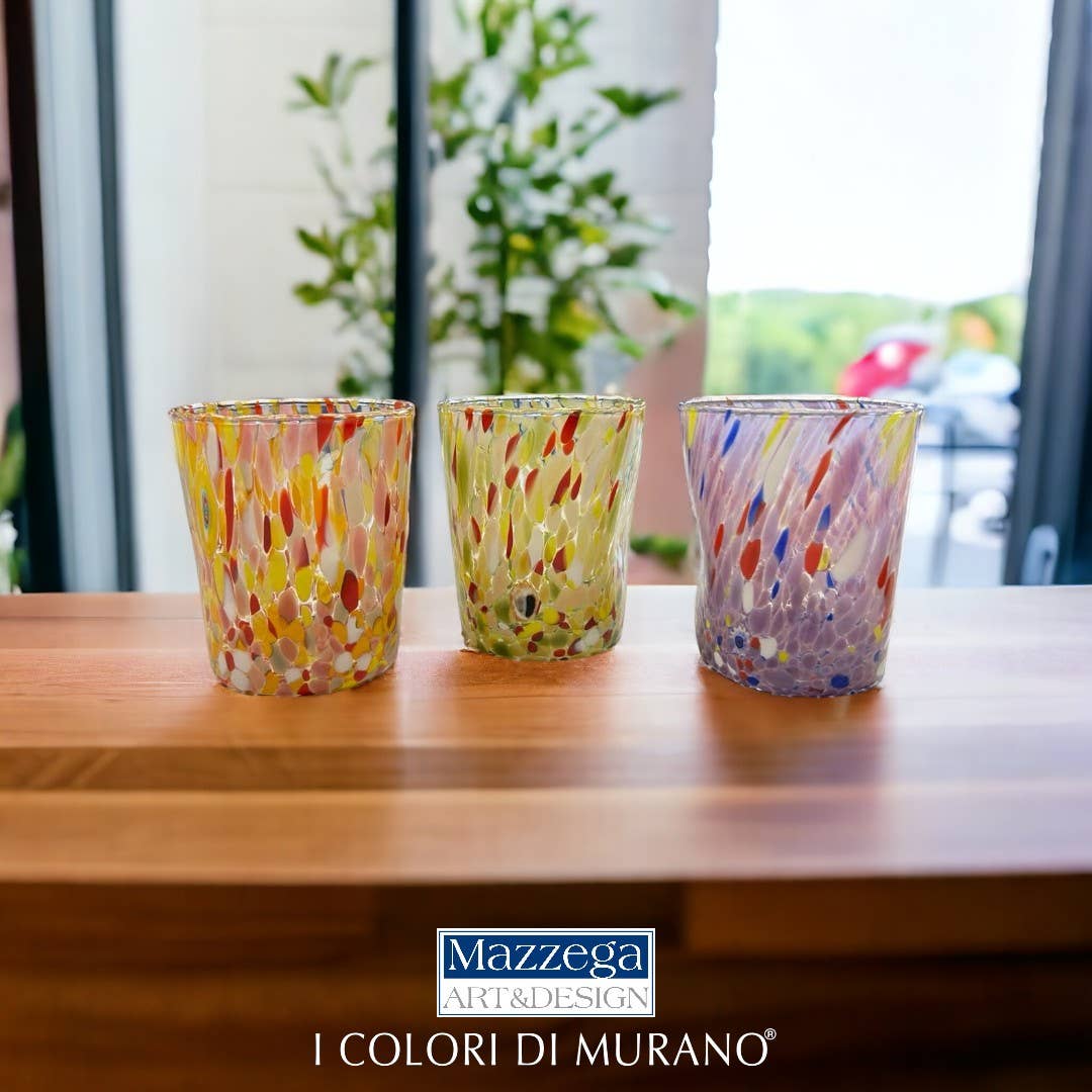 Gobelets Colombina – Verre Soufflé Murano
