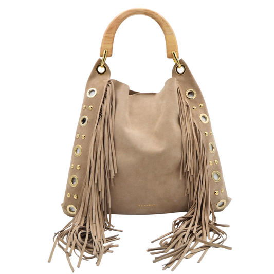 Lidia - Suède Taupe Voiles