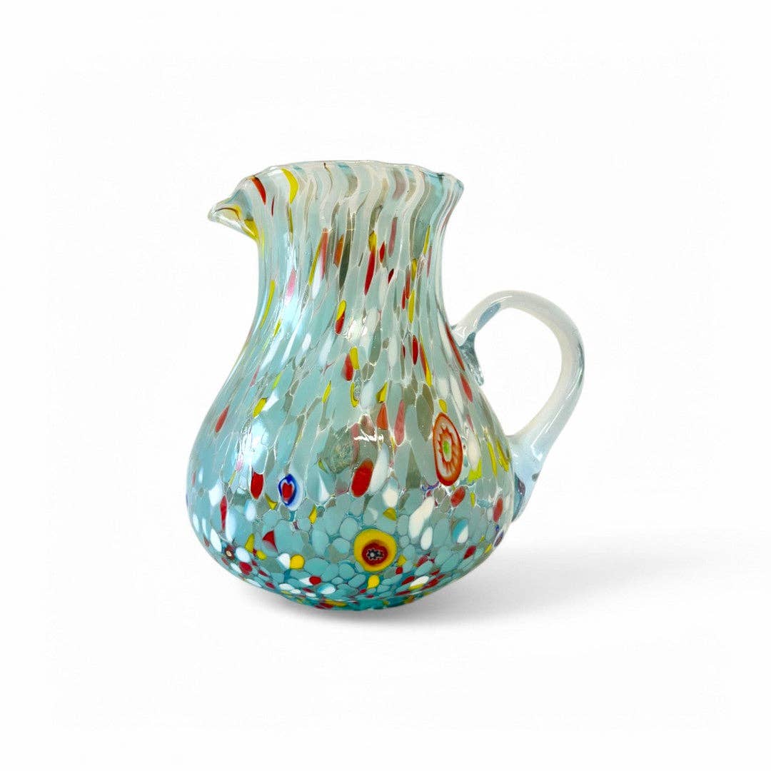 Carafe en verre « Les Couleurs de Murano » COLOMBINA: BLEU CLAIR