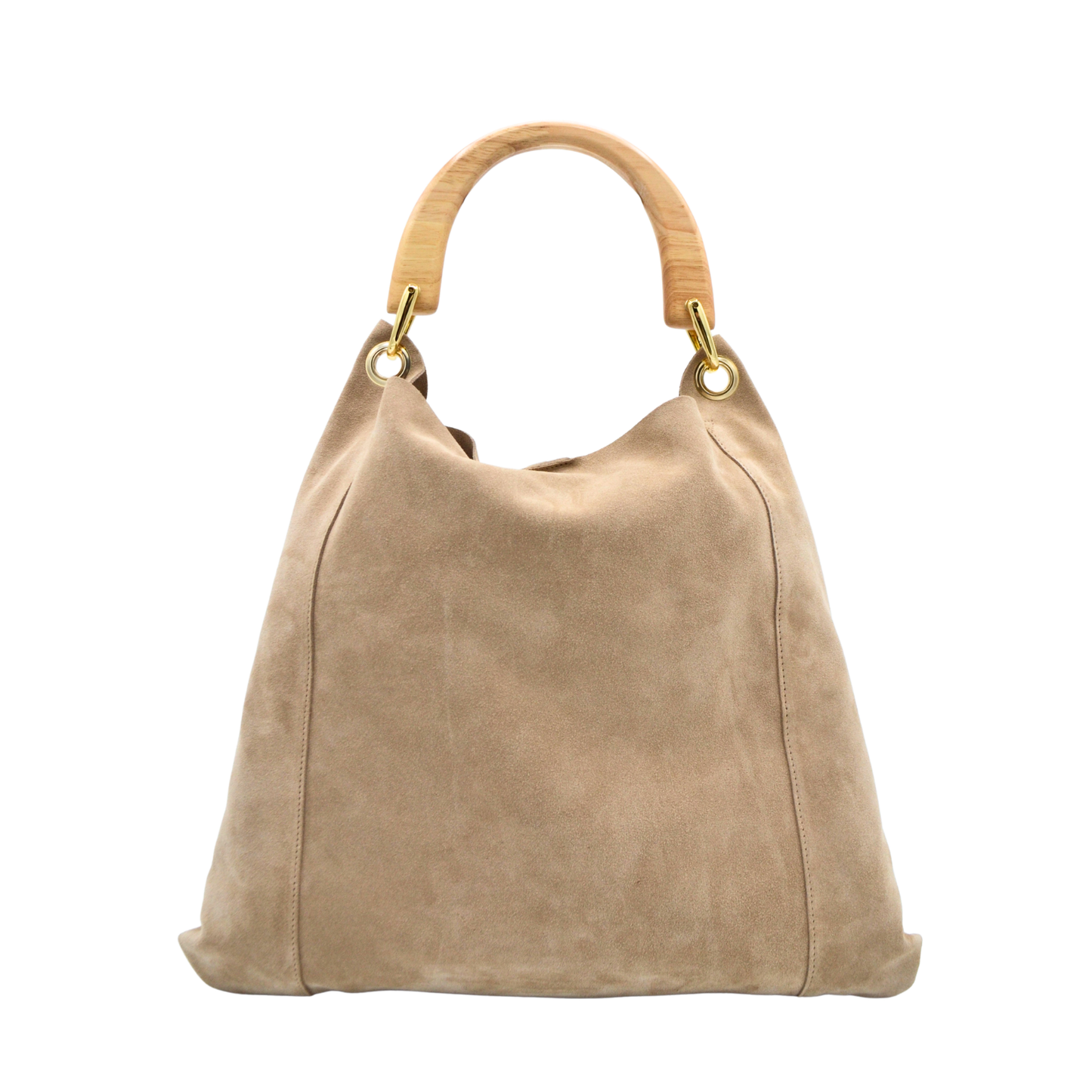 Lidia - Suède Taupe Voiles