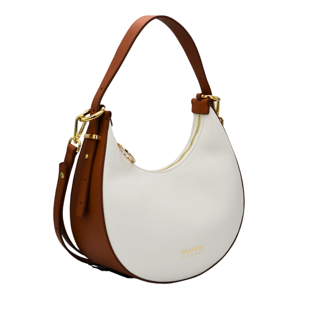 Lorenza - blanc / cuir