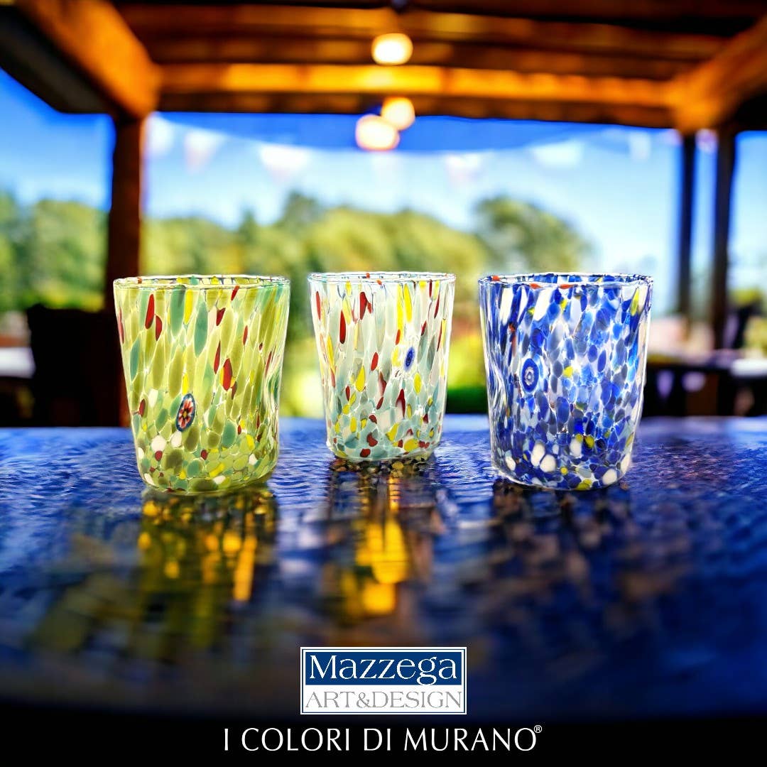Gobelets Colombina – Verre Soufflé Murano