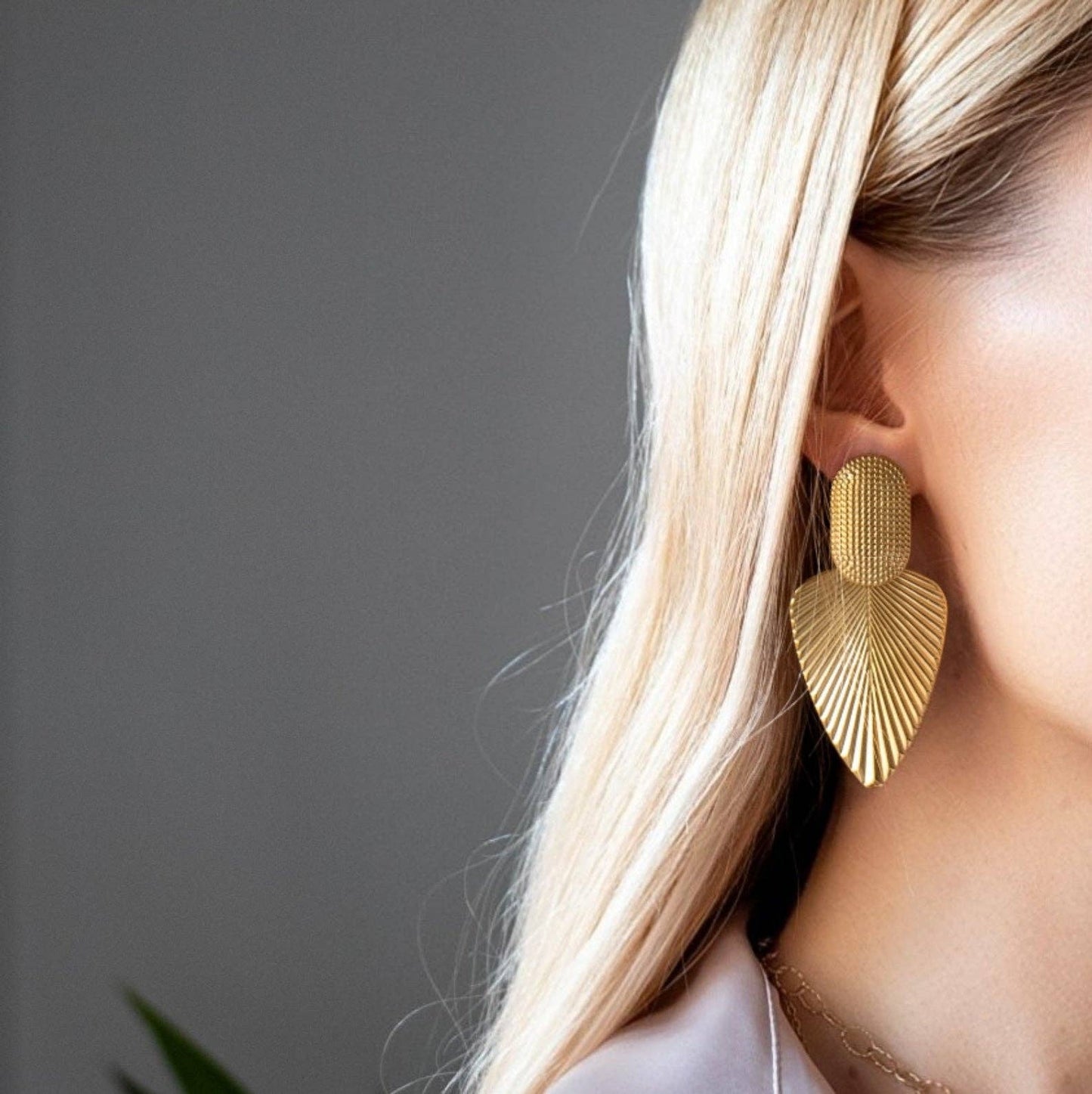 Boucles d'oreilles en or 18 carats