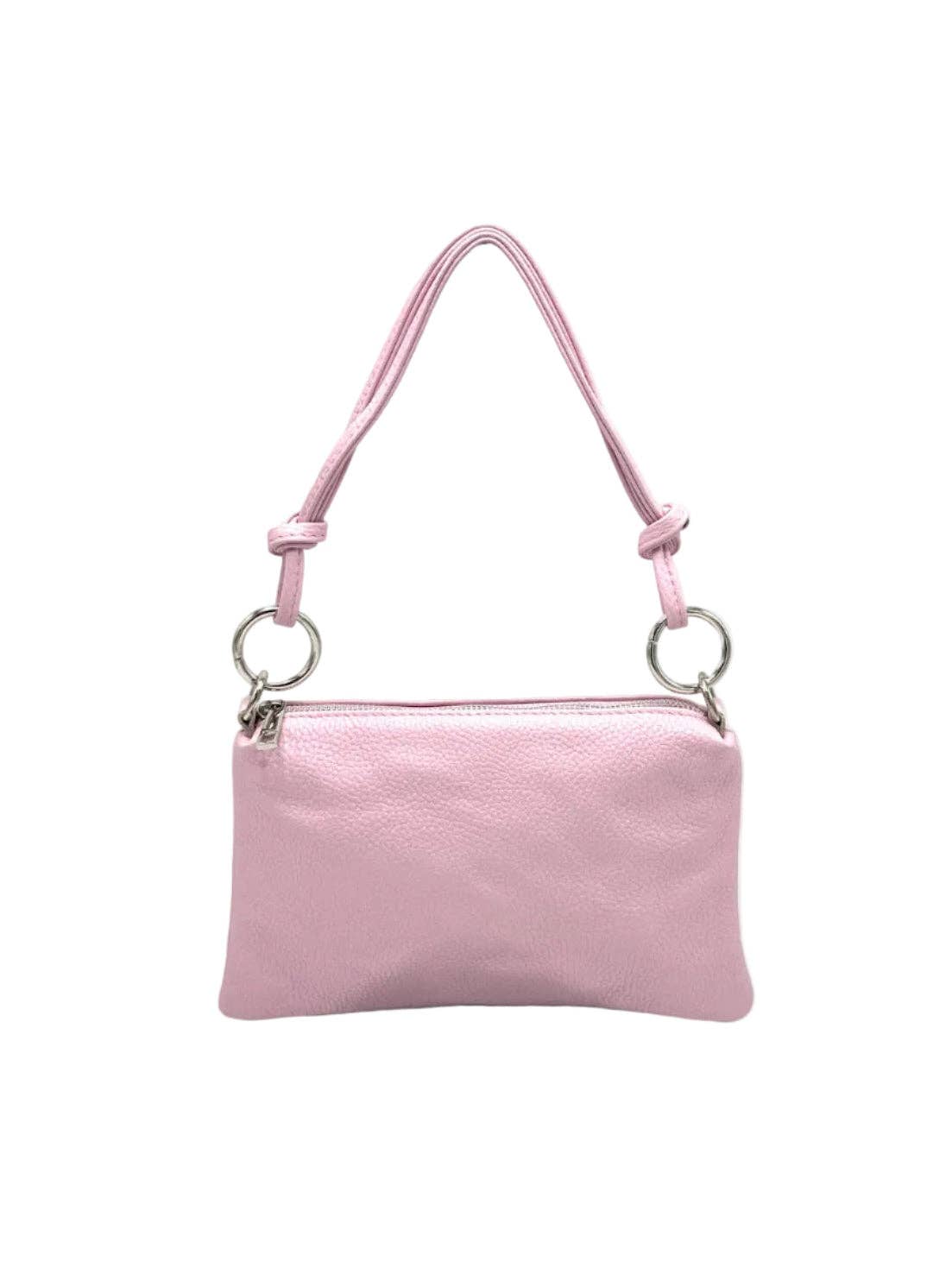 Sac à Main en Cuir Véritable  — Rose
