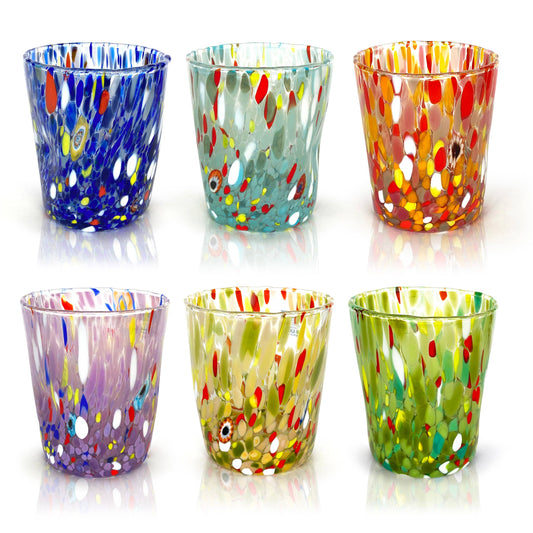Gobelets Colombina – Verre Soufflé Murano